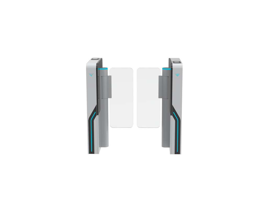 অফিস বিল্ডিংয়ের জন্য AC240V কমপ্যাক্ট সুইং ব্যারিয়ার টার্নস্টাইল 600 মিমি প্যাসেজ প্রস্থ